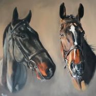 Horse Portrait Paintings